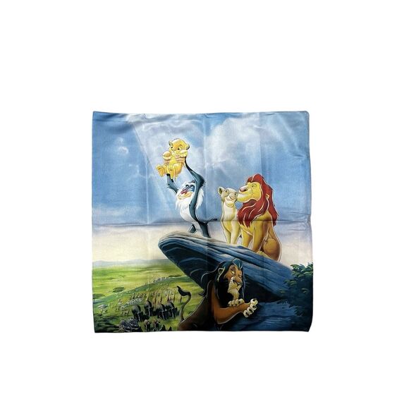 Disney The Lion King Simba Plush Zip Closure Throw Pillcase - Picture 1 of 3